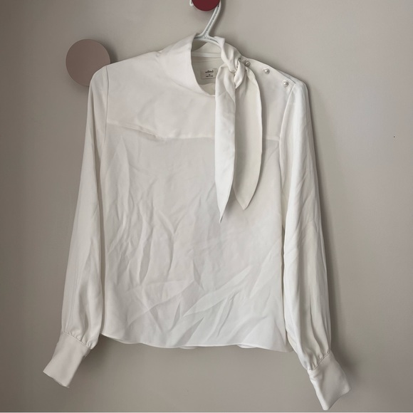 Wilfred white silk blouse - Picture 1 of 4